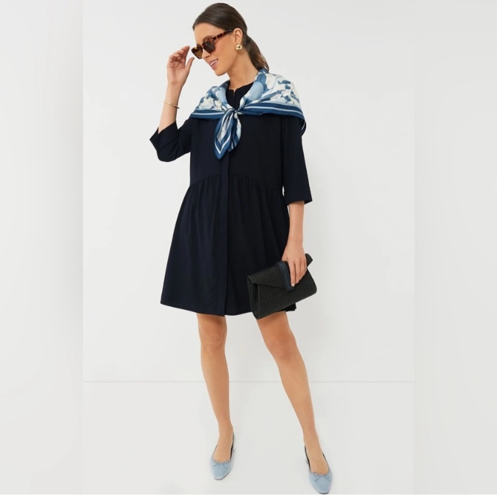Tuckernuck Royal Shirt Dress Navy